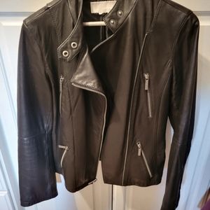Michael Kors Leather Jacket L
